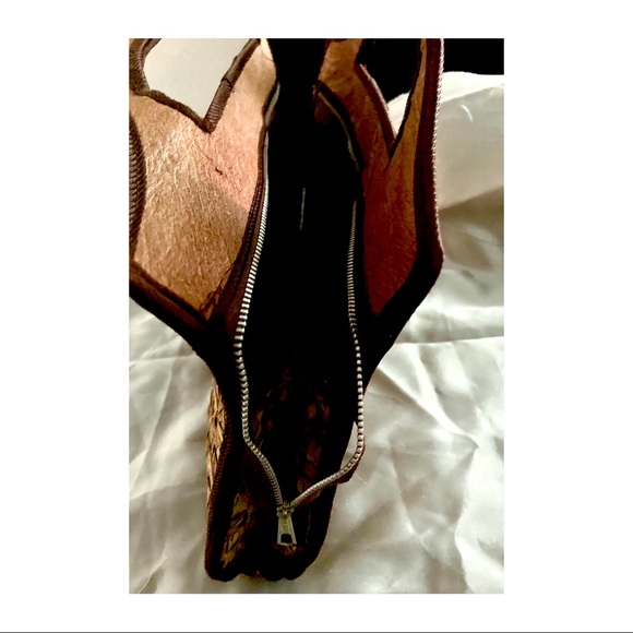 Vintage Woven Wooden Straw 1960’s Clutch Handbag - Picture 4 of 4